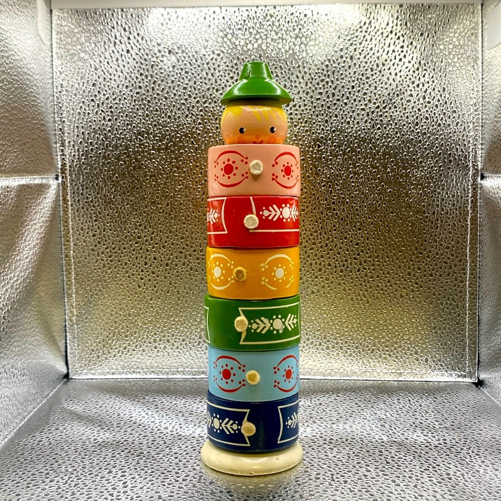 Handmade Scandinavia Napkin Ring Holder Boy